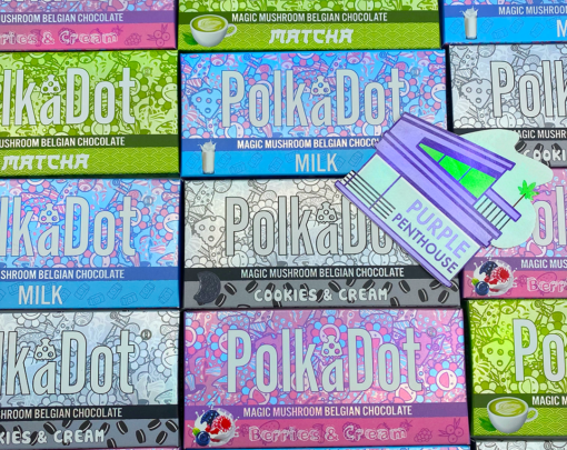 Polkadot Psilocybin Chocolate