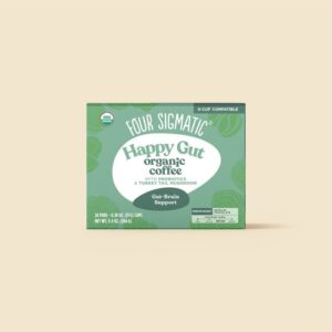 Four Sigmatic Organic Happy Gut Coffee Pods Box – 24 count