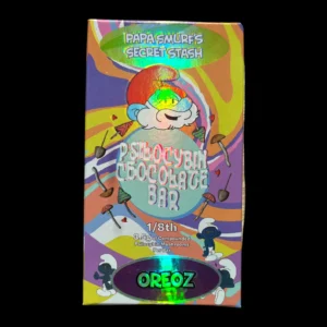 Papa Smurf’s Secret Stash Shroom Bar – Oreoz 3.5G